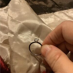 Classic Solitaire CZ Ring in Silver - Unbranded